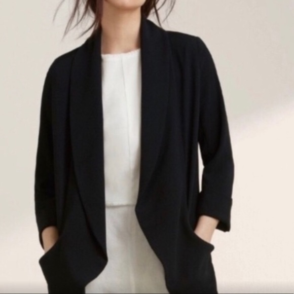Aritzia Wilfred open blazer black size 0 - Picture 1 of 9